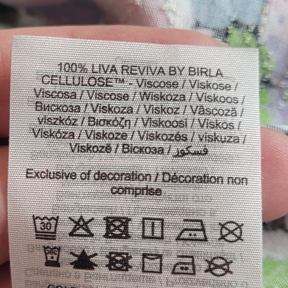 Selected Femme Judita Floral Shirt Dress w Statement Sleeves retro print - Picture 6 of 11